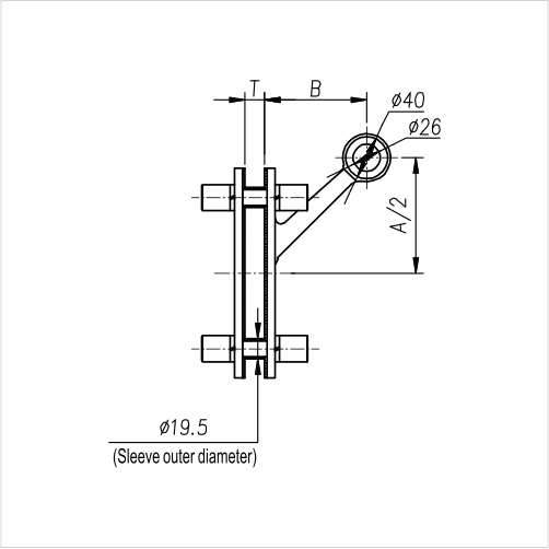 Spider Fittings - L200A12